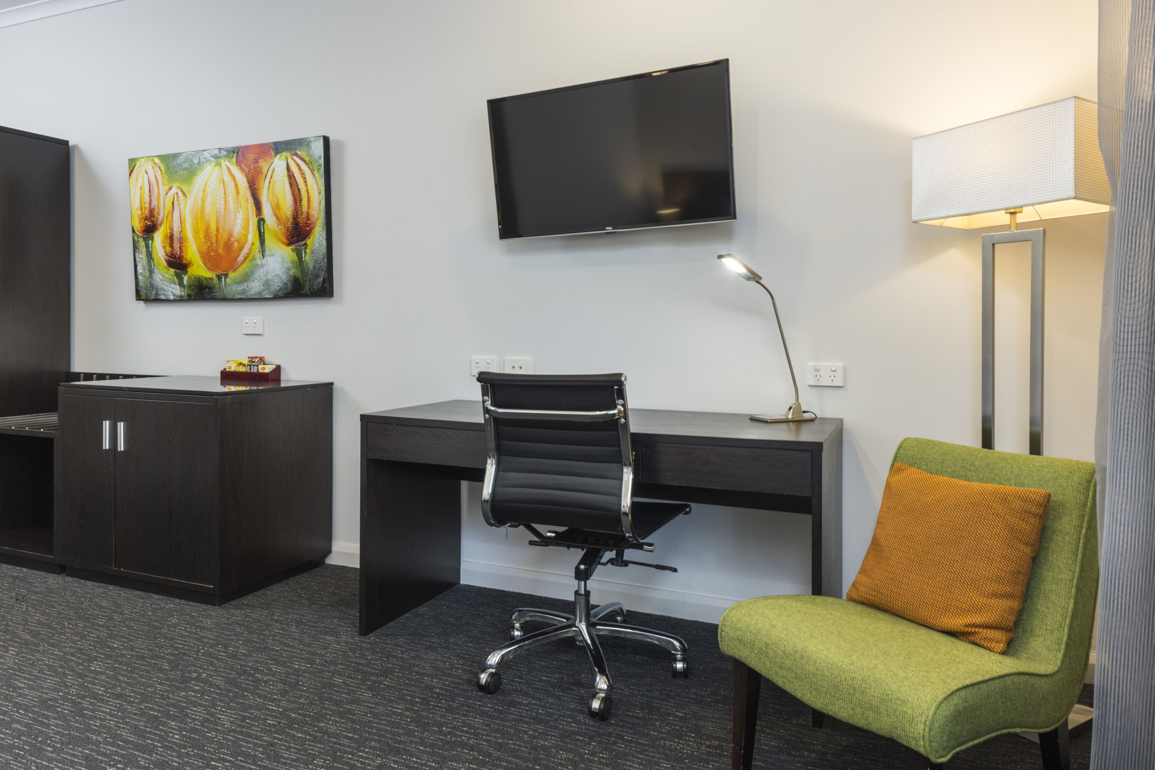 superior double room | premium bedding, down duvets, desk, blackout curtains