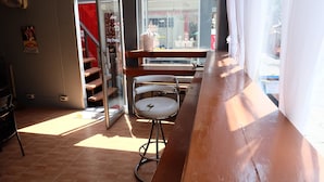 Sitteområde i lobbyen
