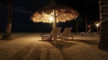 Private beach nearby