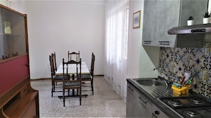 Basic Apartment, 2 Bedrooms | Living area | Flat-screen TV - B&B Del Podestà (Fabriano)