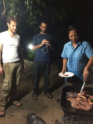 Outdoor dining - Baannoksuan Resort Samui (Koh Samui)