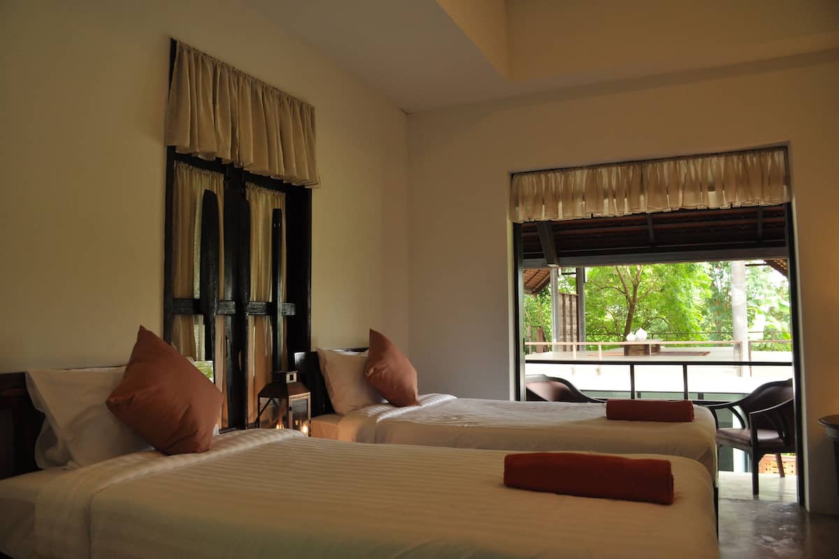 Twin Room with balcony | มินิบาร์, โต๊ะทำงาน, Wi-Fi ฟรี