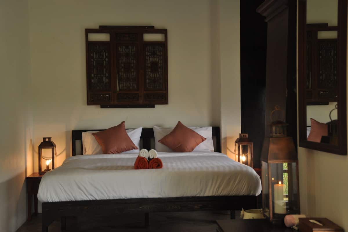 Deluxe Double Room with balcony | มินิบาร์, โต๊ะทำงาน, Wi-Fi ฟรี