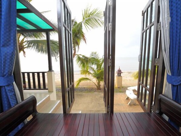 ห้องดีลักซ์, เตียงควีนไซส์ 1 เตียง, วิวทะเล | วิวจากห้องพัก