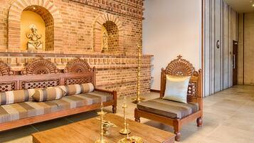 Sala de estar en el lobby