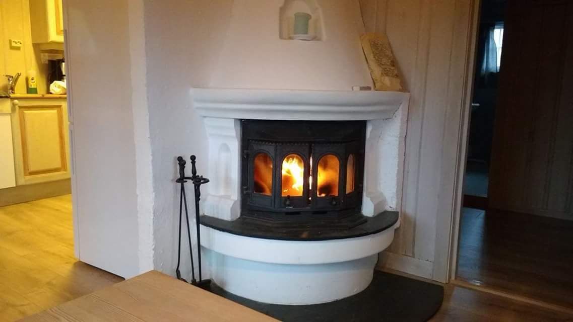 cabin, 4 bedrooms, sauna (towel, bed linen & cleaning not incl) | living area | flat-screen tv