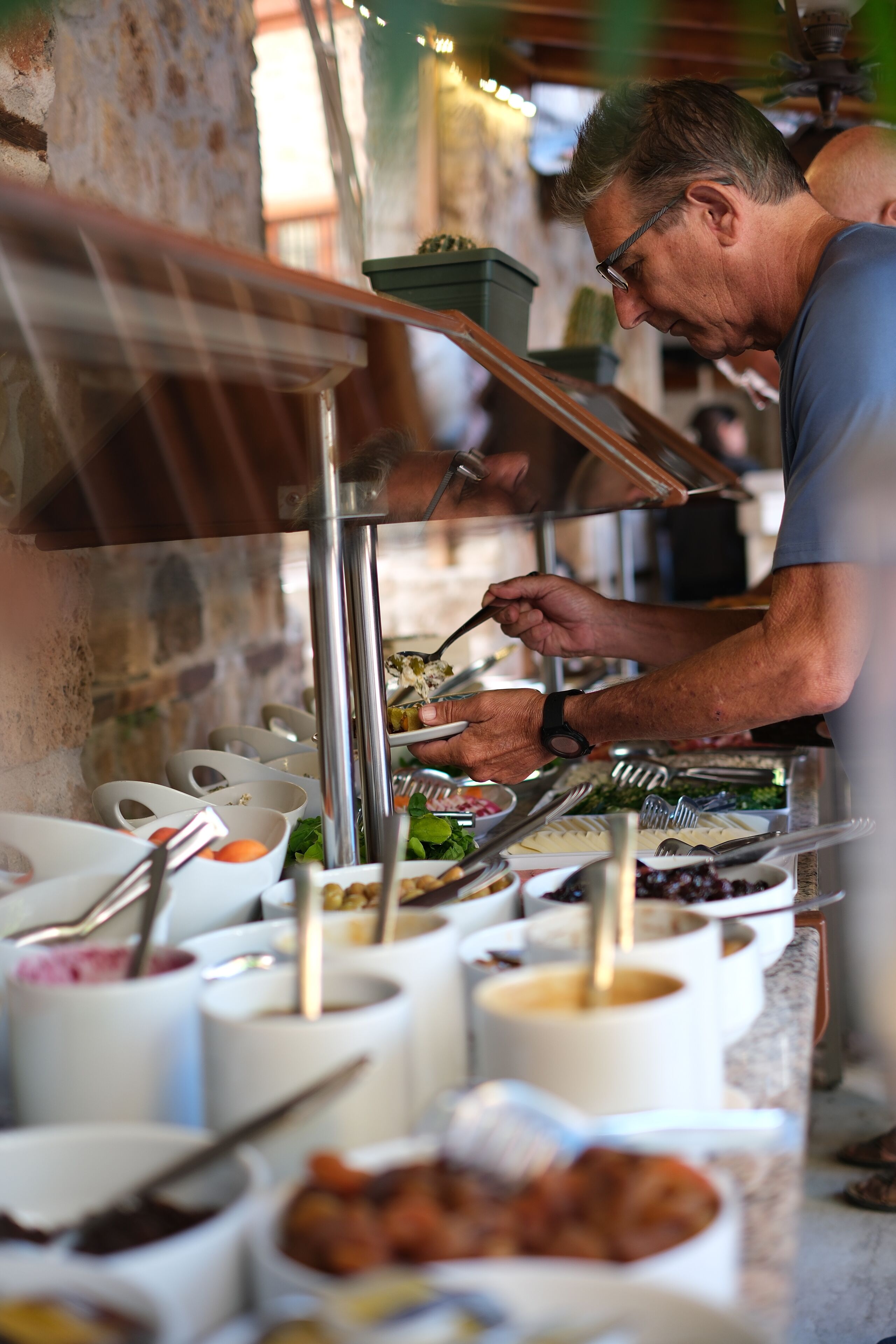 Breakfast buffet