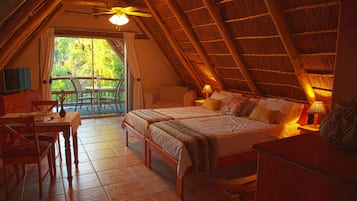 Leopard Double Room | 1 bilik tidur, peti besi dalam bilik, seterika/papan seterika