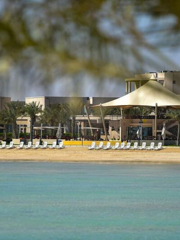 Private beach