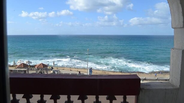 Deluxe Double or Twin Room, Sea View (With Extra Bed) | View from room - Trio Hotel Kaoud Sporting (Alexandria)
