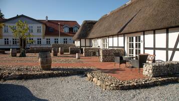 Overnatningsstedets facade