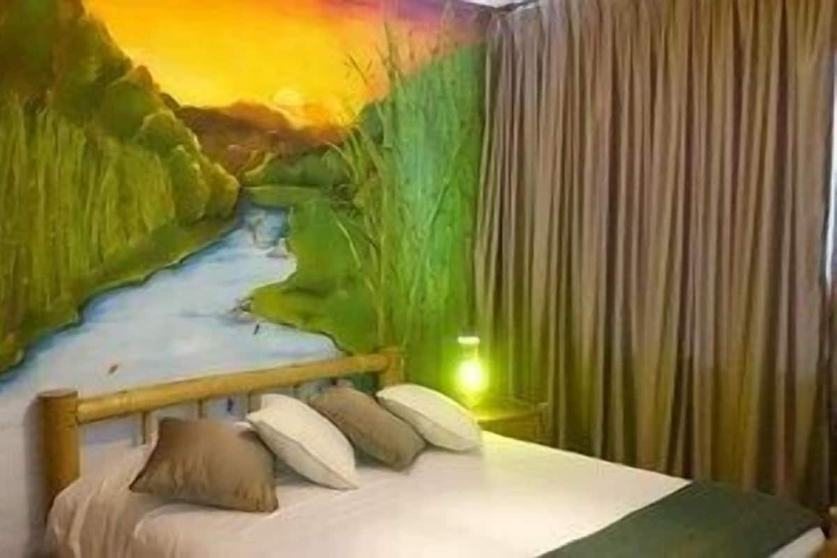 Down comforters, pillowtop beds, individually decorated