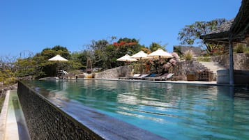 Poolside bar