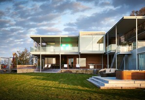 Fassade der Unterkunft