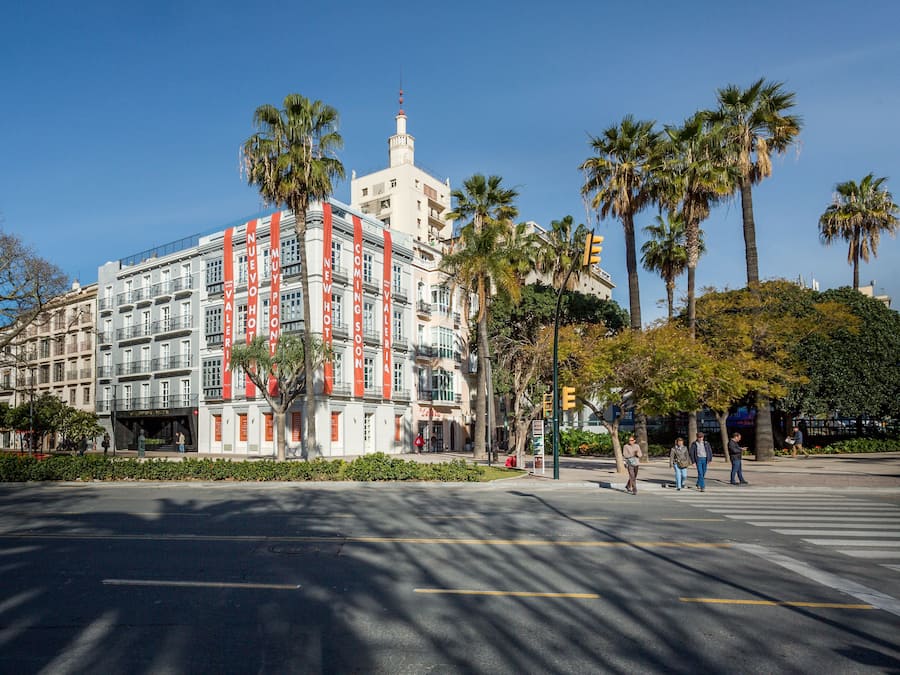 Voorkant van accommodatie