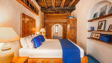 Deluxe-Doppelzimmer | Hochwertige Bettwaren, Select-Comfort-Betten, Verdunkelungsvorhänge