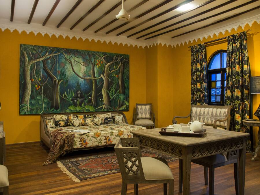 Family Apartment, 1 Queen Bed with Sofa bed, Kitchenette, Poolside | Living area