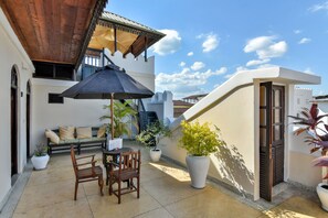 Rom – deluxe | Utsikt fra balkong