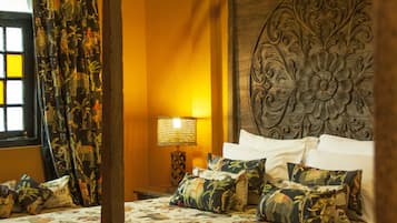 9 habitaciones y sábanas de algodón egipcio