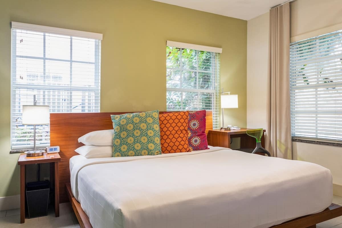 Standard King Room (Self Check-in) | Memory foam beds, in-room safe, iron/ironing board, WiFi (free)