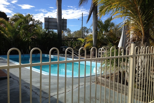 Seasonal outdoor pool