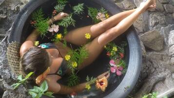 Body treatments, body wraps, facials, manicures and pedicures