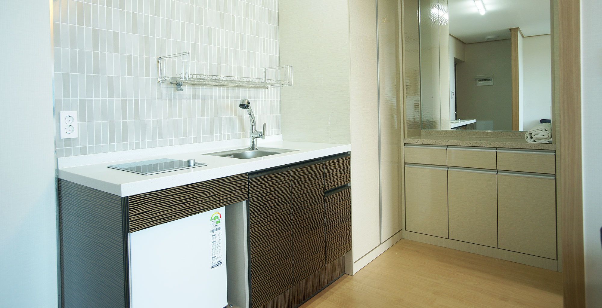 spa view | bathroom | free toiletries, hair dryer, slippers, bidet