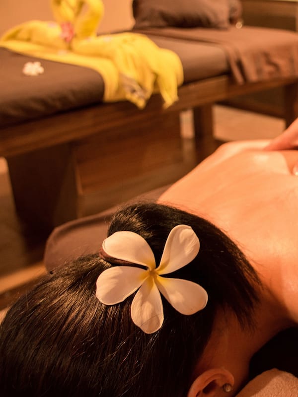 Sauna, body scrubs, reflexology, 4 treatment rooms
