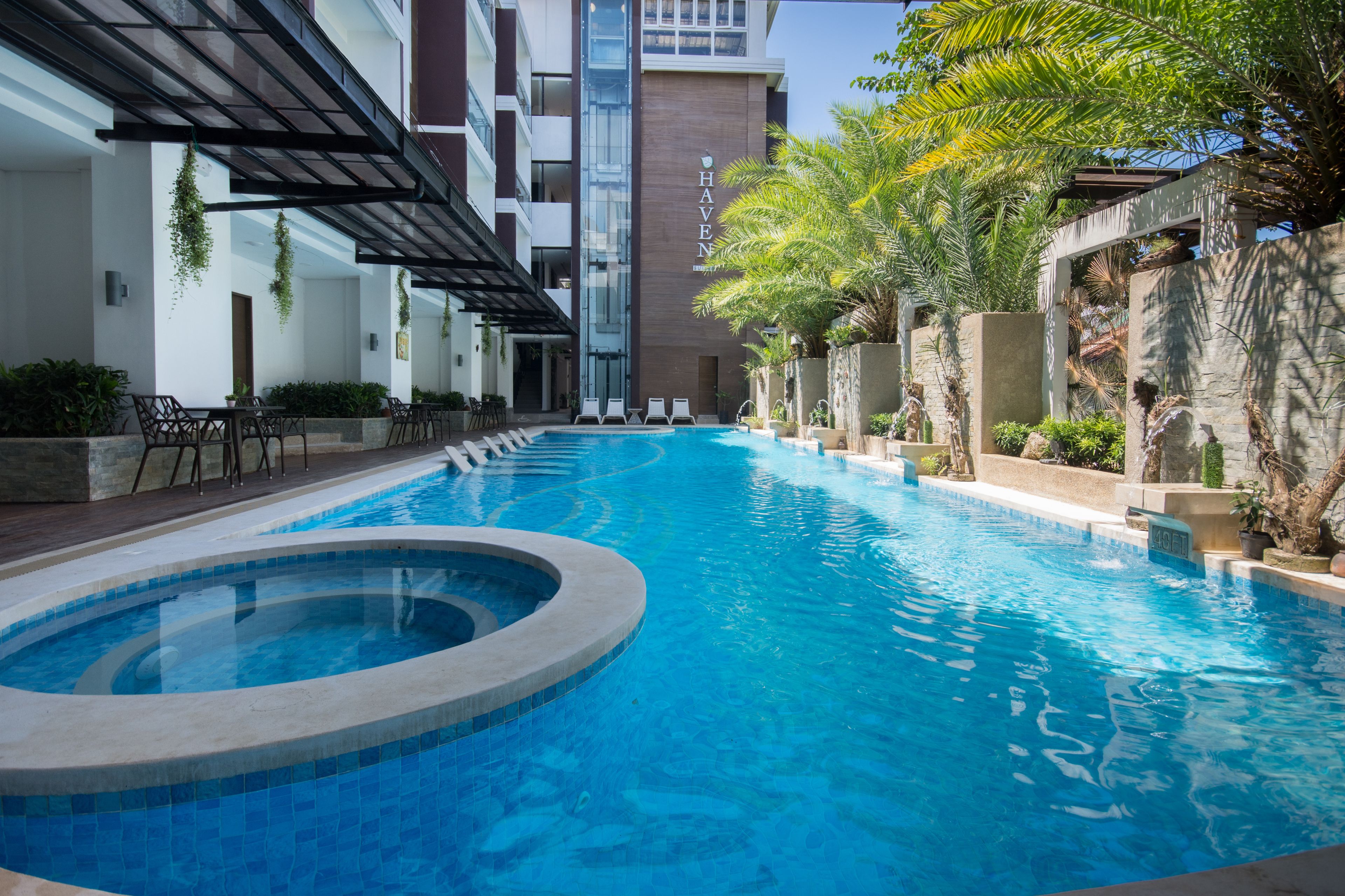 套房, 使用泳池 (Garden Suite) | 客房景观