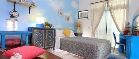 Deluxe Double Room | Frette Italian sheets, premium bedding, pillow-top beds, desk