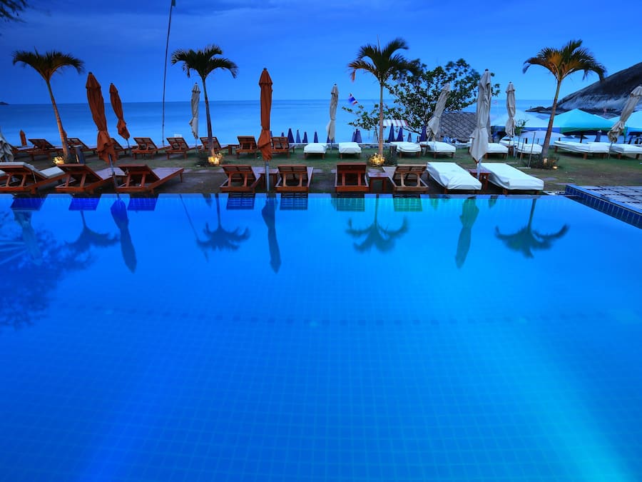 Vue depuis l’hébergement