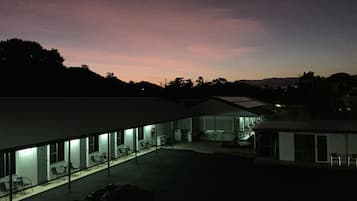 Front of property – evening/night