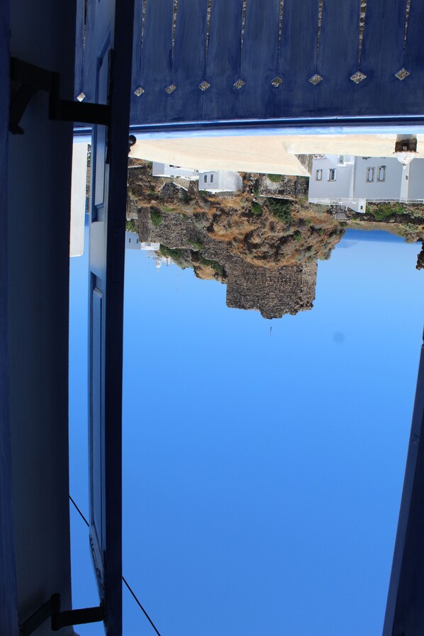 Uitzicht vanaf balkon