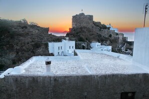 Panoramic Villa, 2 Bedrooms, Non Smoking, Oceanfront (Mountain View, Monastery View) | View from room - La casa d'Irene (Nisyros)