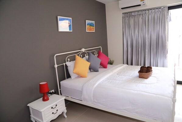 Superior-huone | Työpöytä, pimennysverhot, lisävuoteet, ilmainen Wi-Fi