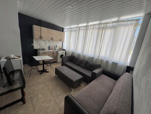 Family Apartment, 1 Bedroom | In-room safe, free WiFi