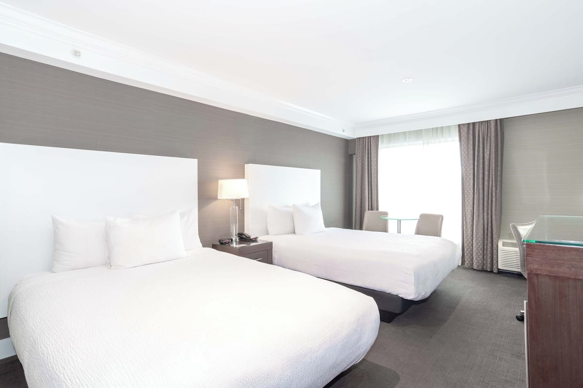 Standard Room, 2 Queen Beds | In-room safe, blackout drapes, iron/ironing board, free WiFi