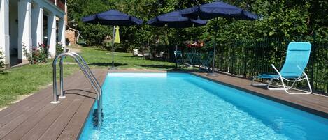 Seasonal outdoor pool