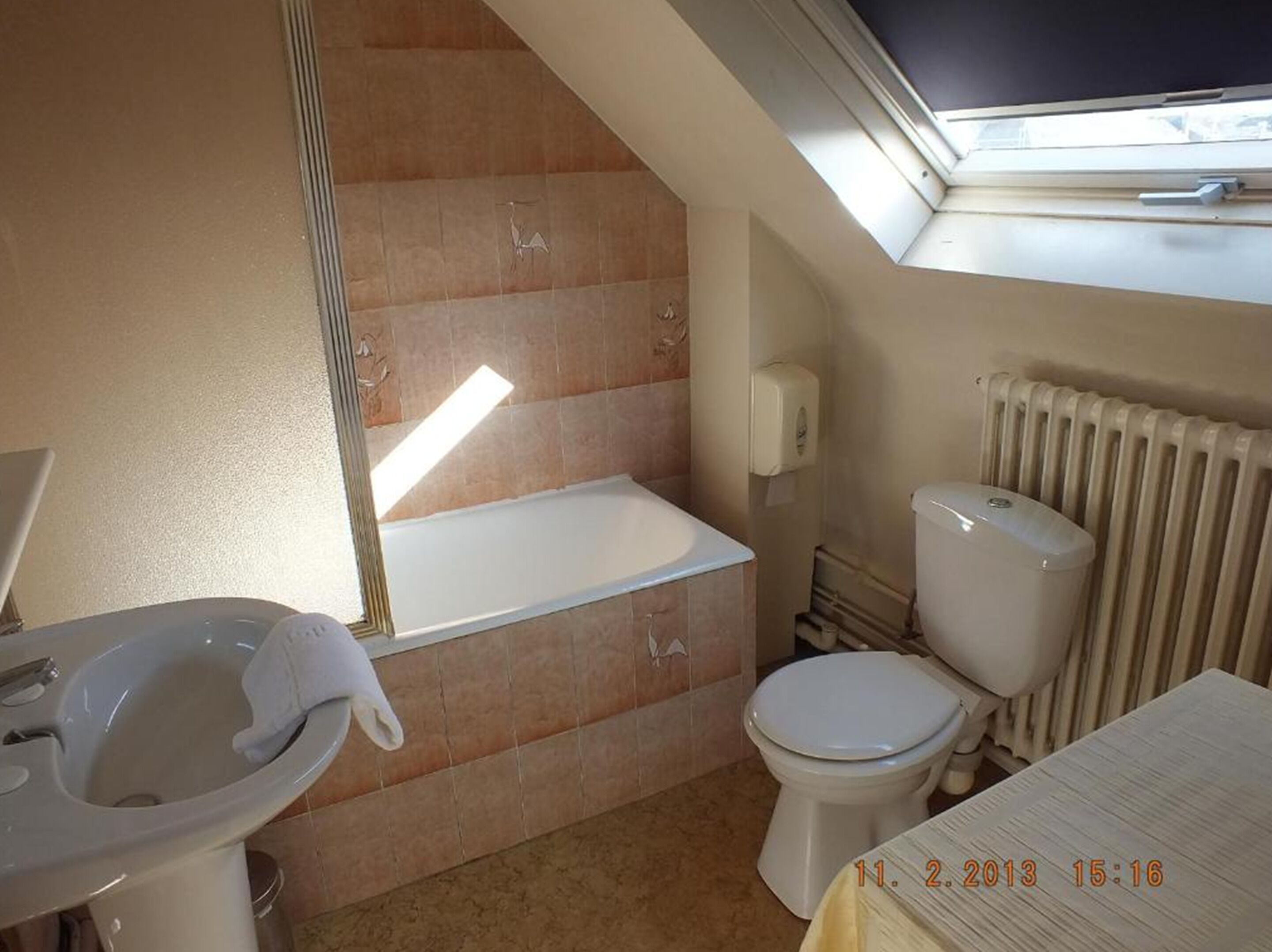 double room | bathroom | hair dryer, towels