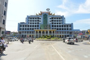 Façade de l’hébergement