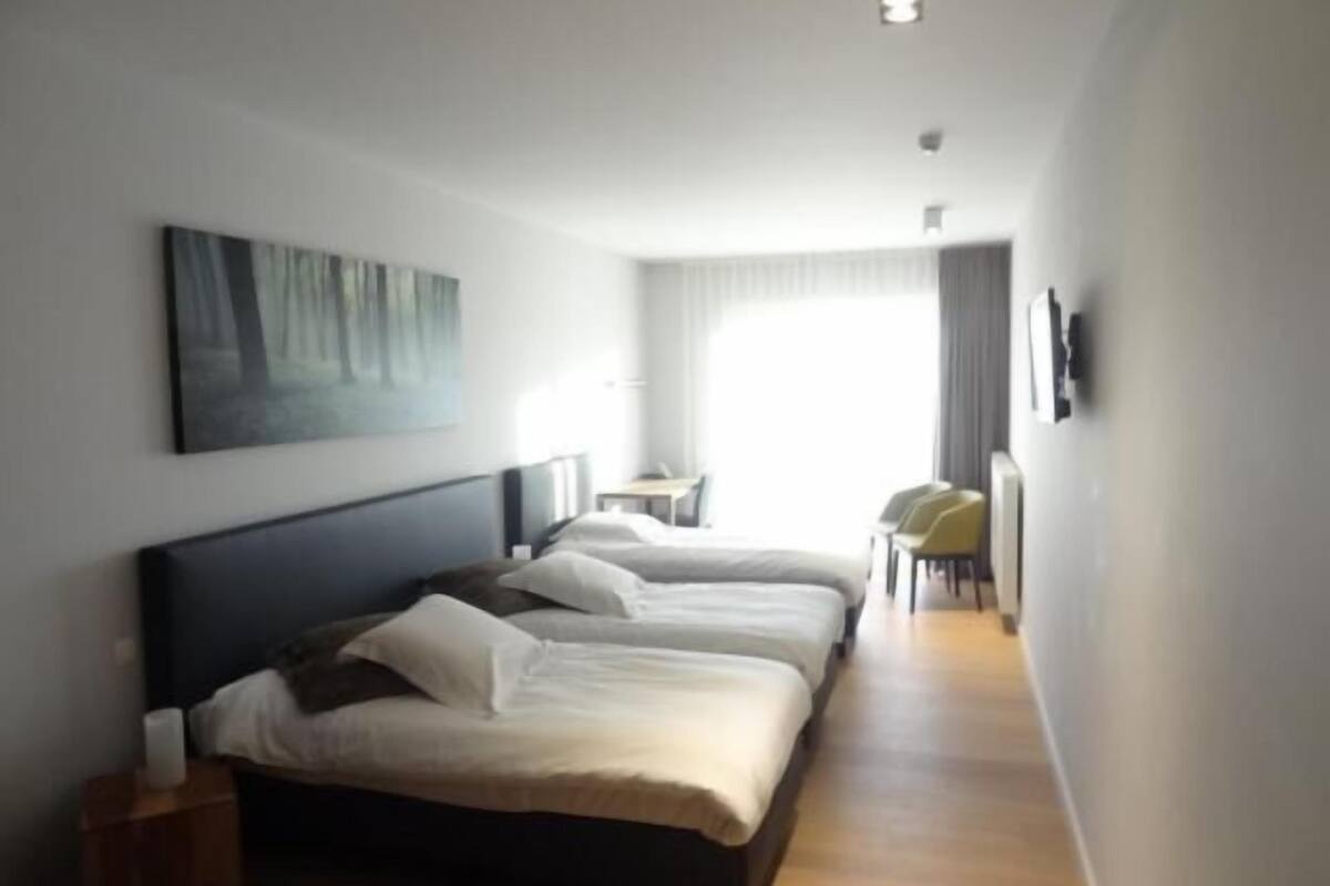 desk, iron/ironing board, cots/infant beds, free wifi