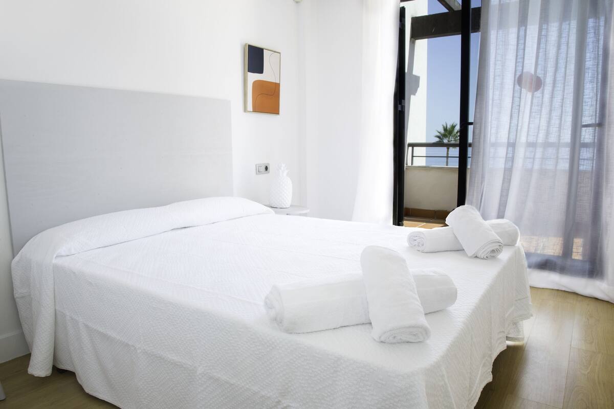 2 Schlafzimmer, Zimmersafe, Verdunkelungsvorhänge, Bügeleisen/Bügelbrett