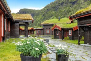 Majoituspaikan julkisivu