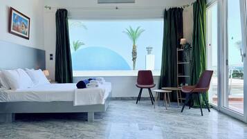 Egyptian cotton sheets, premium bedding, pillow-top beds, in-room safe