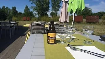 Mittagessen und Abendessen, französische Küche