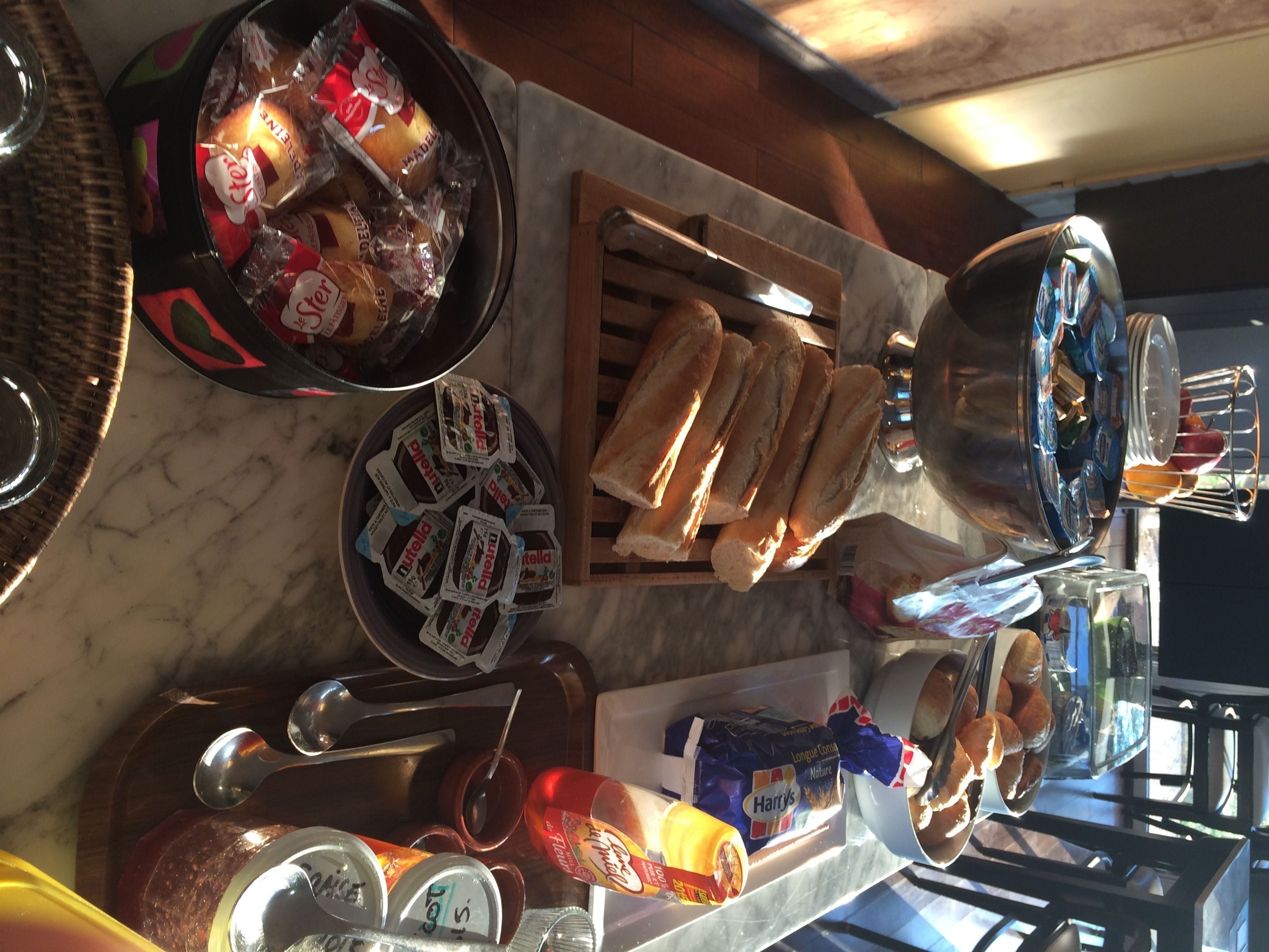 Daily buffet breakfast (EUR 7.50 per person)