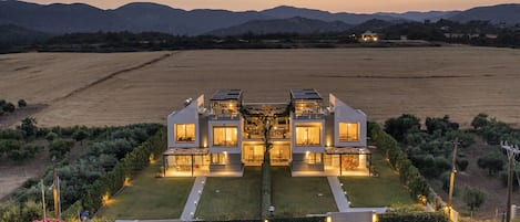 Facciata della struttura