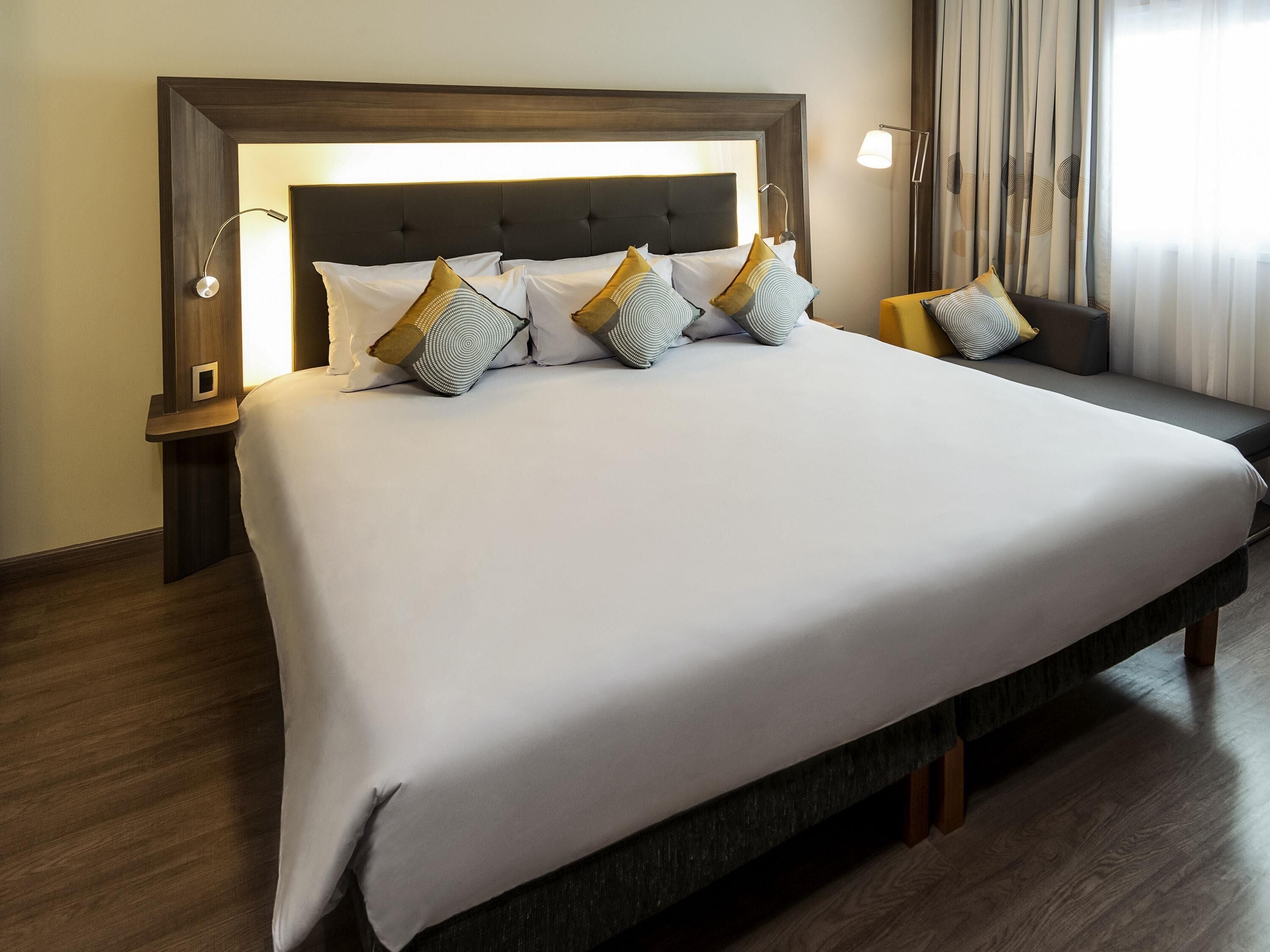 Minibar, in-room safe, desk, blackout curtains