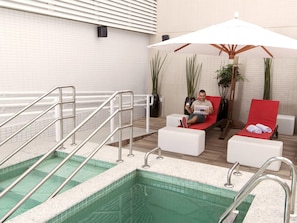 Outdoor pool - Novotel Santos Gonzaga (Santos)