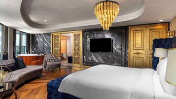 Presidential Suite, Sea View (Panoramic) | Down comforters, minibar, in-room safe, blackout drapes